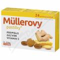 M�llerovy pastilky s propolisem a z�zvorem 24ks