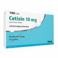 CETIXIN 10MG TBL FLM 100