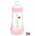 MAM lahev anti-colic 260 ml dbl pack r��ov�