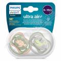 Philips AVENT idt.Ultra air 6-18m chlap./obr.2ks