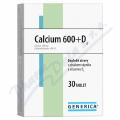 Calcium 600+D3 Generica tbl.30