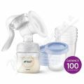 AVENT Ods�va�ka mat.ml�ka manu�ln�+VIA 180ml 5ks