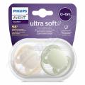 Philips AVENT idt.Ultrasoft 0-6m chlapec 2ks