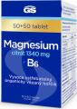 GS Magnesium citrt 1340mg+B6 tbl.50+50