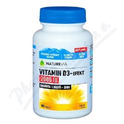 NatureVia Vitamin D3-Efekt 2000 IU 90 tablet