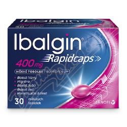 Ibalgin Rapidcaps 400mg 30 tobolek