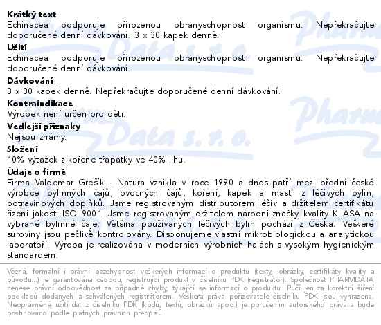 Grek kapky Echinacea 50 ml