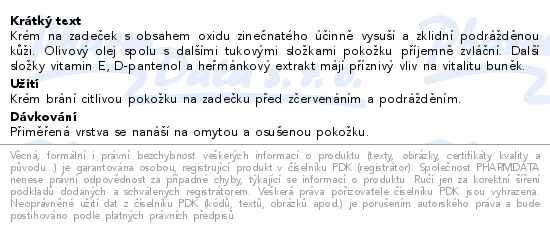 Batole dětský krém na zadeček 75ml