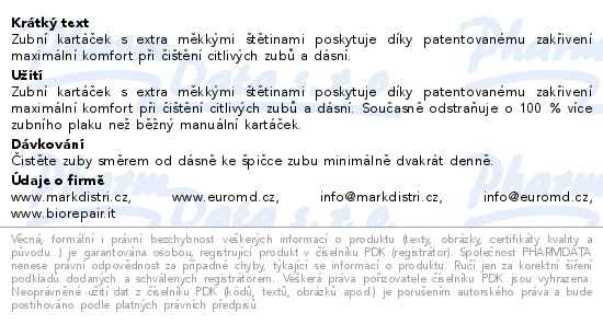 Biorepair Zubní kartáček Gums SUPER SOFT 1ks