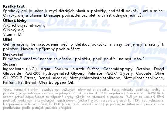 Batole dětský sprchový gel 150 ml