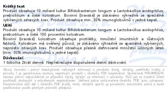 Edenpharma Lactobacil. plus Bifidobact. 30 kapslí