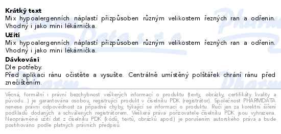 3M Spofaplast 603 Rodinný mix 24ks