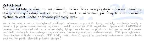 ACC Long 600mg 10 šumivých tablet