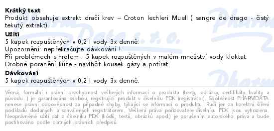 Edenpharma Dračí krev 100% extrakt 30ml