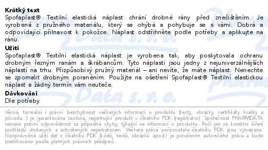 3M Spofaplast 154 Textilní elast.náplast 1mx6cm