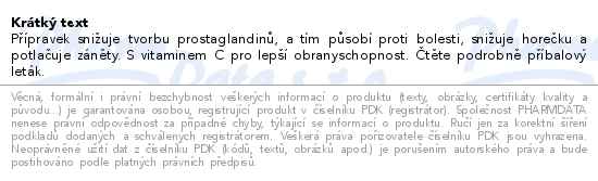 Aspirin C 400mg/240mg 10 šumivých tablet