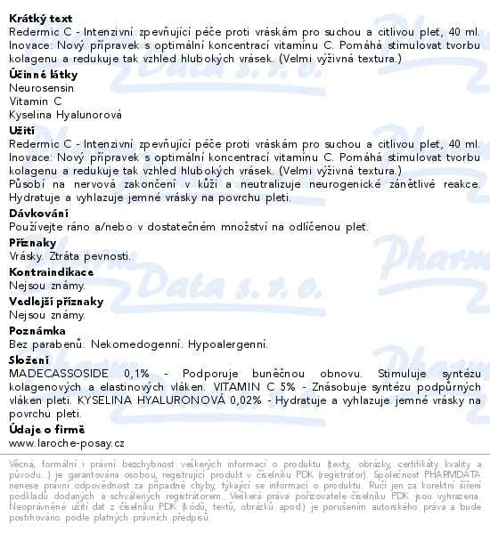 La Roche-Posay Redermic C PS 40ml
