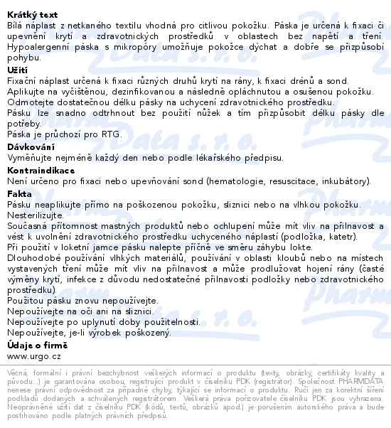 URGO PORE Náplast netkaný textil 1.25cmx5m