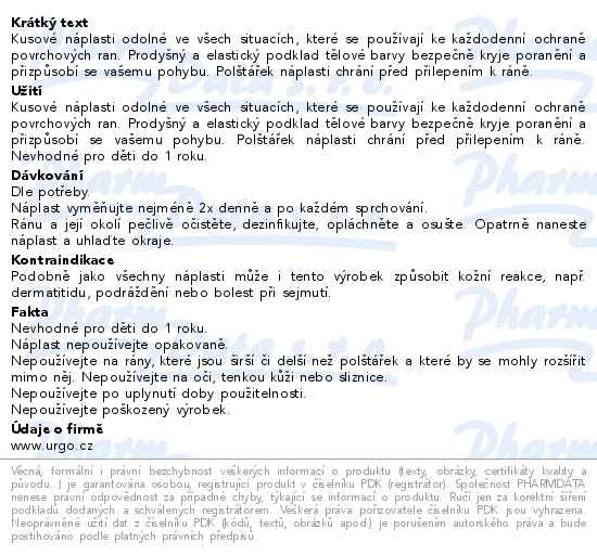 URGO RESISTANT Odolná náplast 20ks