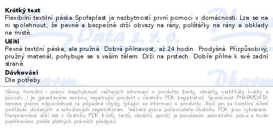 3M Spofaplast 131N Náplast text.elast.4.2mx12.5mm